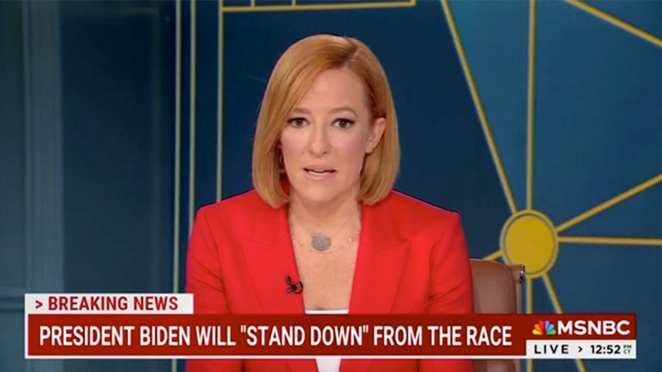 MSNBC's Jen Psaki taken aback by her ex-boss dropping out: ‘I don’t think either of us had any indication’