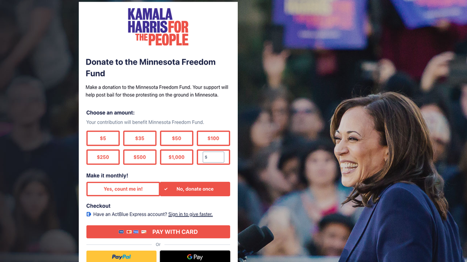 Kamala Harris-backed 'Freedom Fund' that put murderers, rapists back on streets still up and running