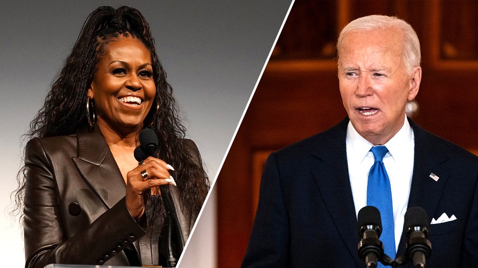 Michelle Obama leads Biden, Harris in matchup against Trump in latest post-debate poll thumbnail