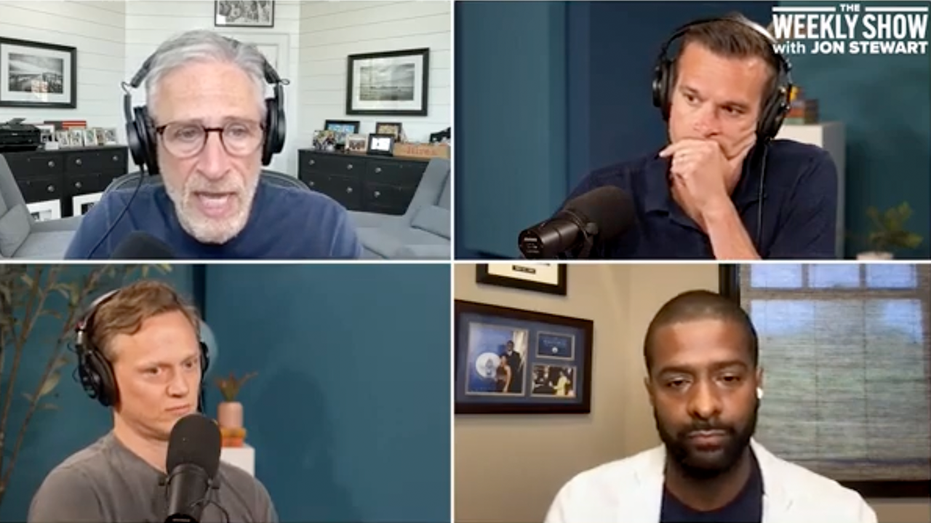 Jon Stewart suggests Biden is using mafia-like tactics to silence 'productive' conversations