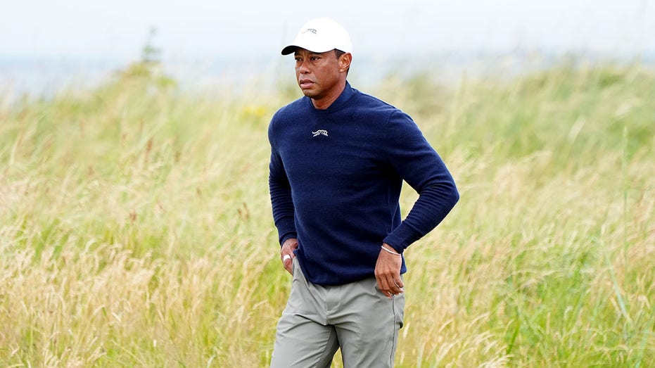 Tiger Woods misses the cut at British Open for third straight time at a major this year