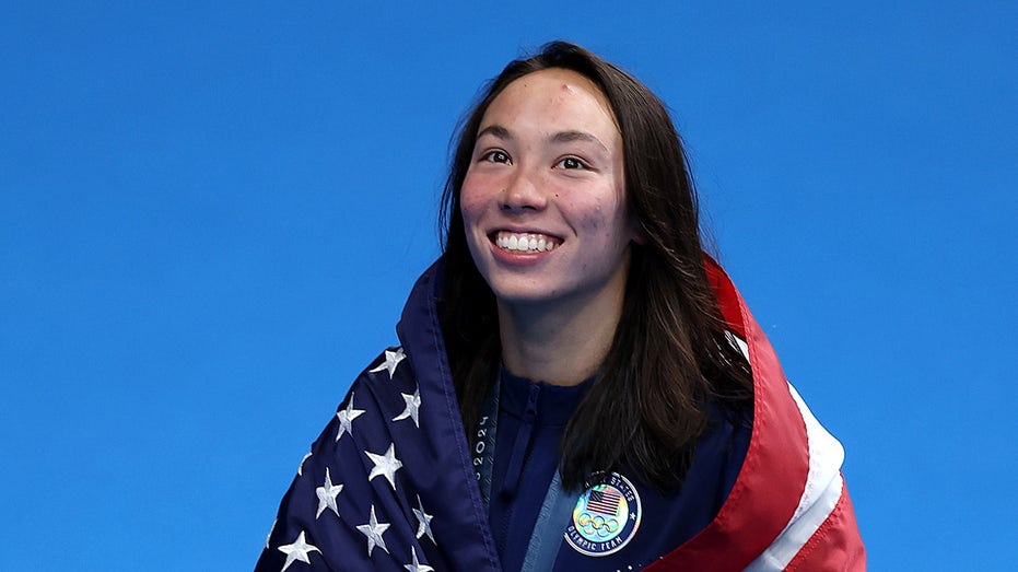 US swim star Torri Huske captures 3rd Olympic medal in Paris after women’s 100-meter freestyle final