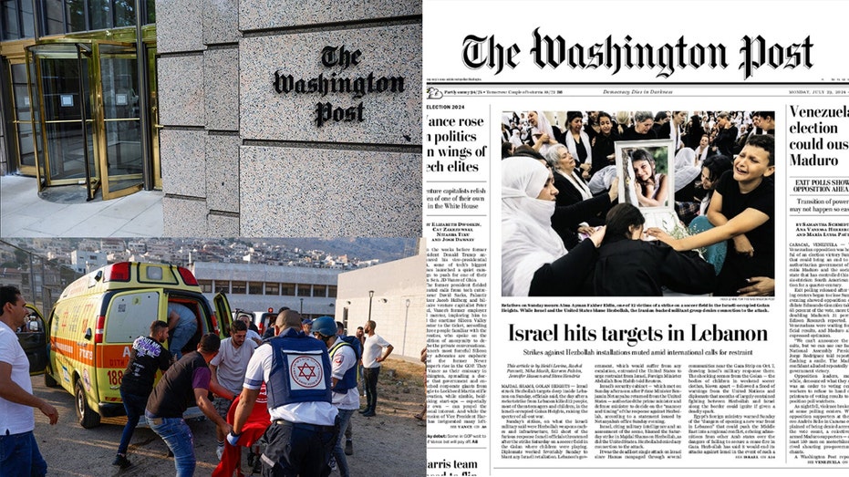 Washington Post blasted for distorting Israel-Hezbollah escalation on front page