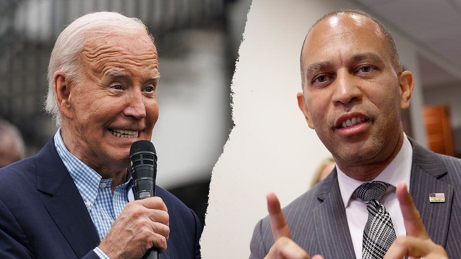 Tight-lipped House Dems still divided on Biden, leave closed-door meeting without consensus