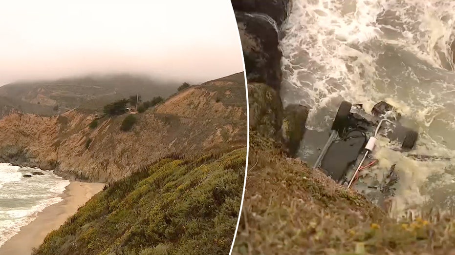 Car plunges over California's Devil's Slide cliff, 3 victims identified