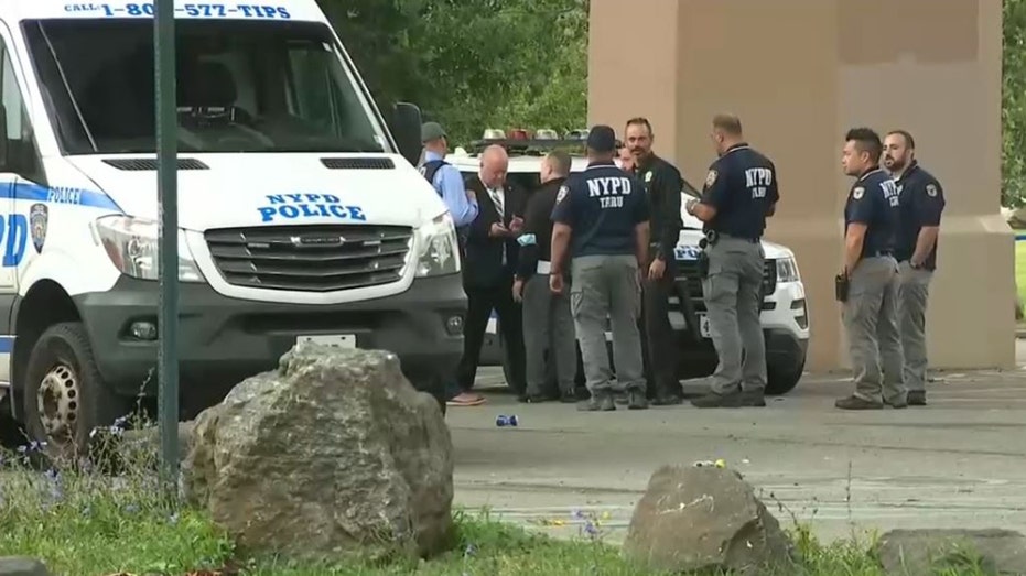 Shooting near NYC migrant shelter leaves 1 dead, 2 wounded