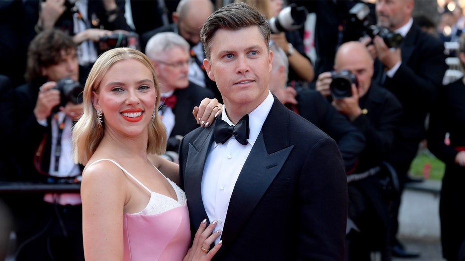 Scarlett Johansson jokes that prenup requires husband Colin Jost to appear in all her films