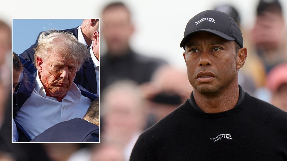 Tiger Woods says he lost sleep over Trump assassination attempt en route to British Open