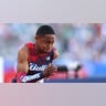 Quincy Wilson competes
