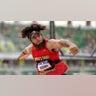 Joseph Brown competes