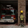 A memorial for volunteer firefighter Corey Comperatore, an attendee killed during gunfire at a Trump campaign rally