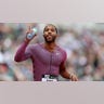 Kyree King competes