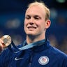 Luke Hobson with his bronze medal