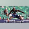 Raj Benjamin competes