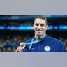 Ryan Murphy with the bronze medal