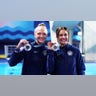 Sarah Bacon and Kassidy Cook silver medalists
