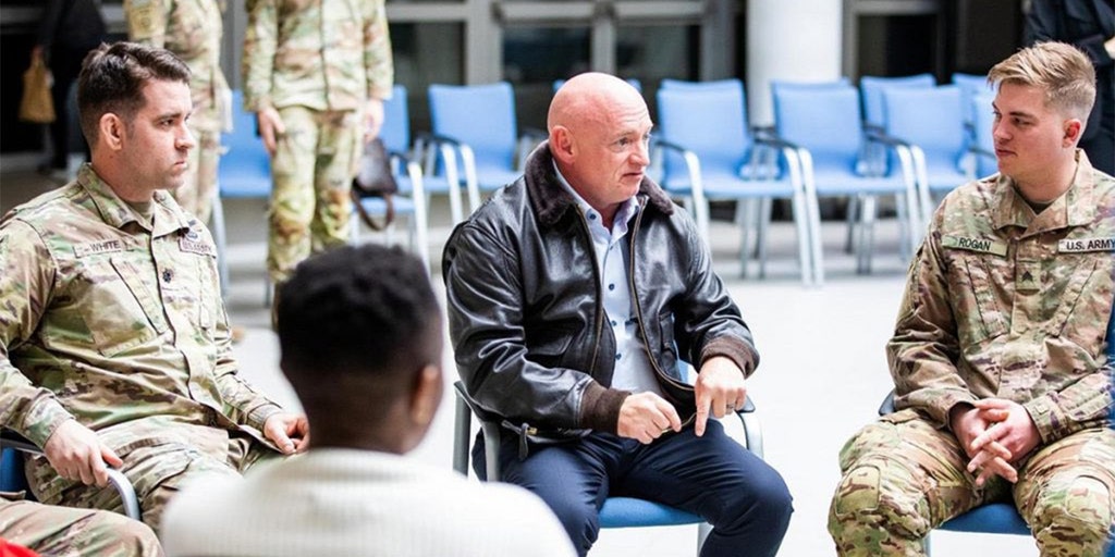 Mark Kelly posts cryptic message amid Kamala Harris veepstakes speculation