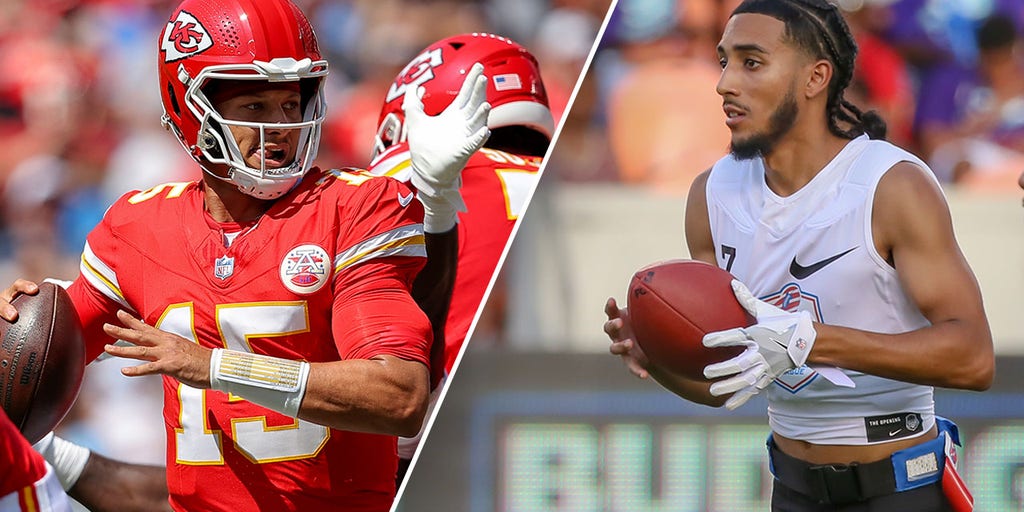 Flag football quarterback says he's better than Patrick Mahomes at the sport because of his 'IQ of the game'