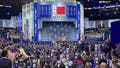 The United Center is packed on the first night of the Democratic National Convention, as President Biden addresses the crowd, on August 19, 2024 in Chicago, Illinois - Fox News