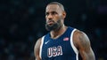 LeBron James (6) of Team USA in action during Men's Gold Medal game between Team France and Team United States on day fifteen of the Olympic Games Paris 2024 at Bercy Arena on August 10, 2024 in Paris, France. - Fox News