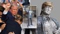 A Butler, Pennsylvania artist has unveiled a life-sized statue of former President Trump made from nails depicting him after an assassination attempt last month raising his fist. - Fox News