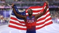 Noah Lyles of Team United States celebrates winning the gold medal after competing the Men's 100m Final on day nine of the Olympic Games Paris 2024 at Stade de France on August 04, 2024 in Paris, France. - Fox News