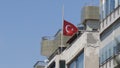 A flag flies at half-mast at the Turkey embassy in response to the killing of Hamas political leader Ismail Haniyeh, in Tel Aviv, Israel, August 2, 2024. REUTERS/Ricardo Moraes - Fox News