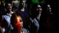 A woman holds a candle as she attends a candlelight vigil held outside Jadavpur University campus, condemning the rape and murder of a trainee medic at a government-run hospital in Kolkata, India, August 15, 2024. - Fox News