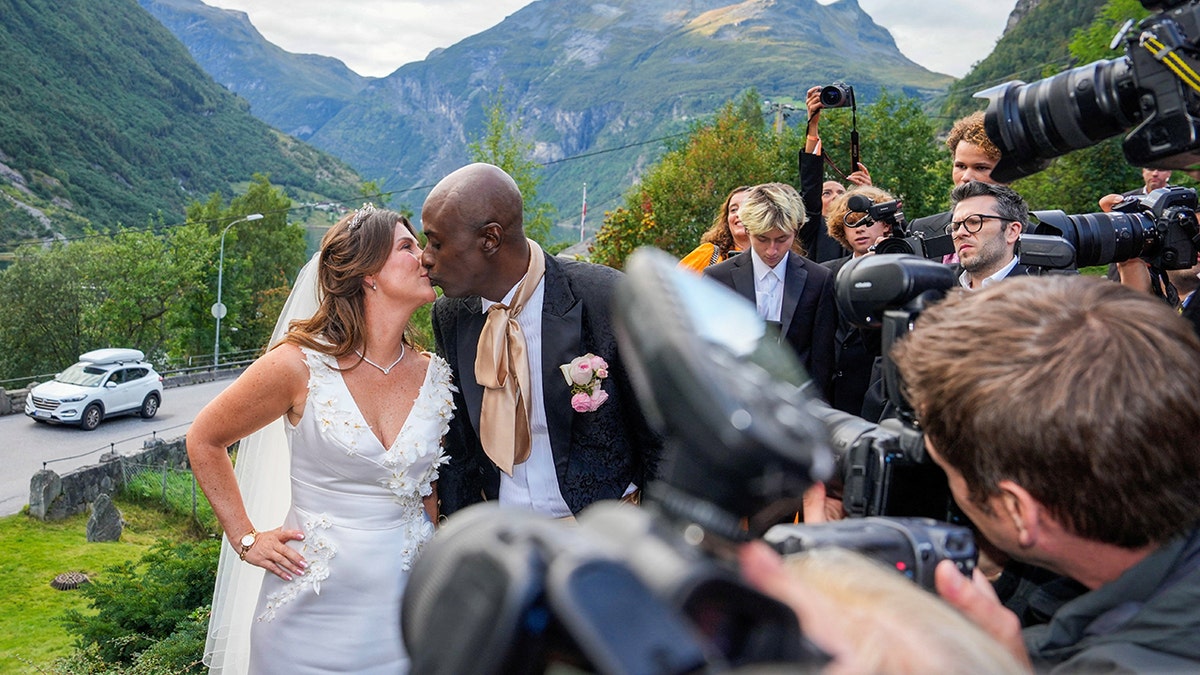 Princess Märtha Louise, daughter of King Harald of Norway, and Durek Verrett