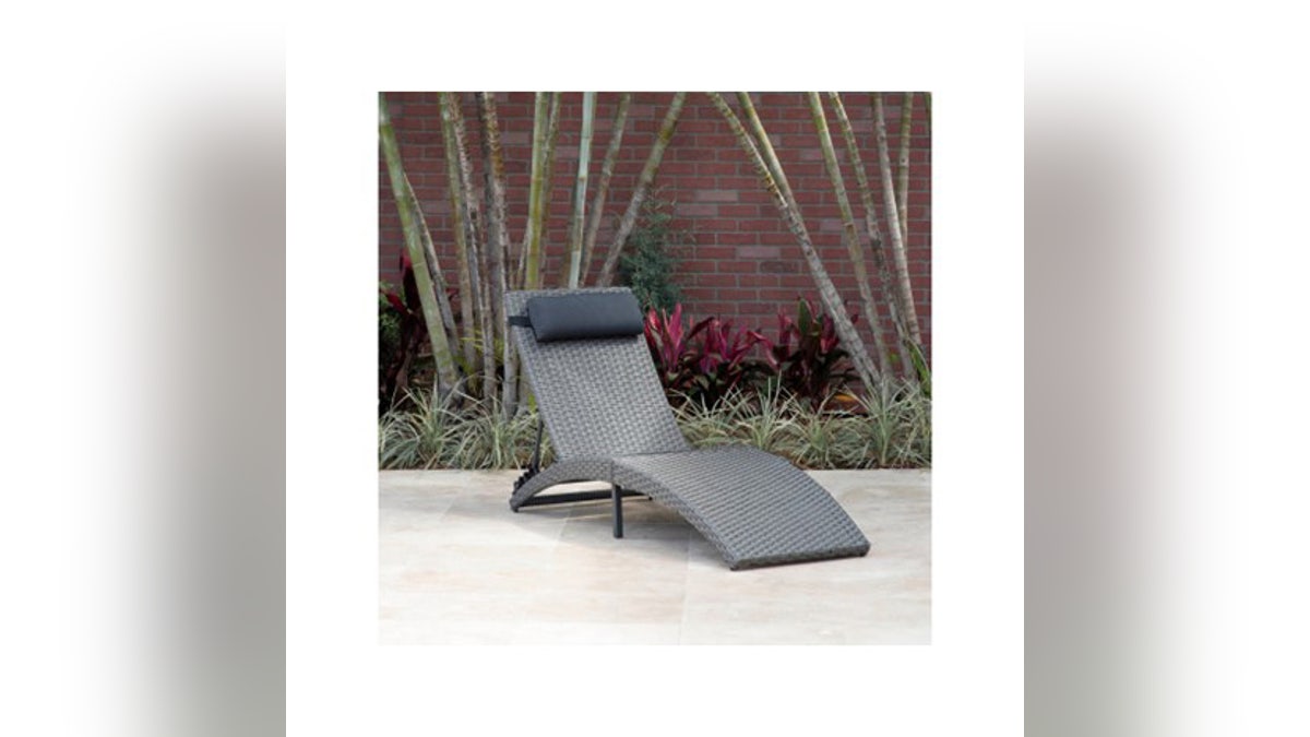 Spend the day enjoying the summer in a chaise lounge.