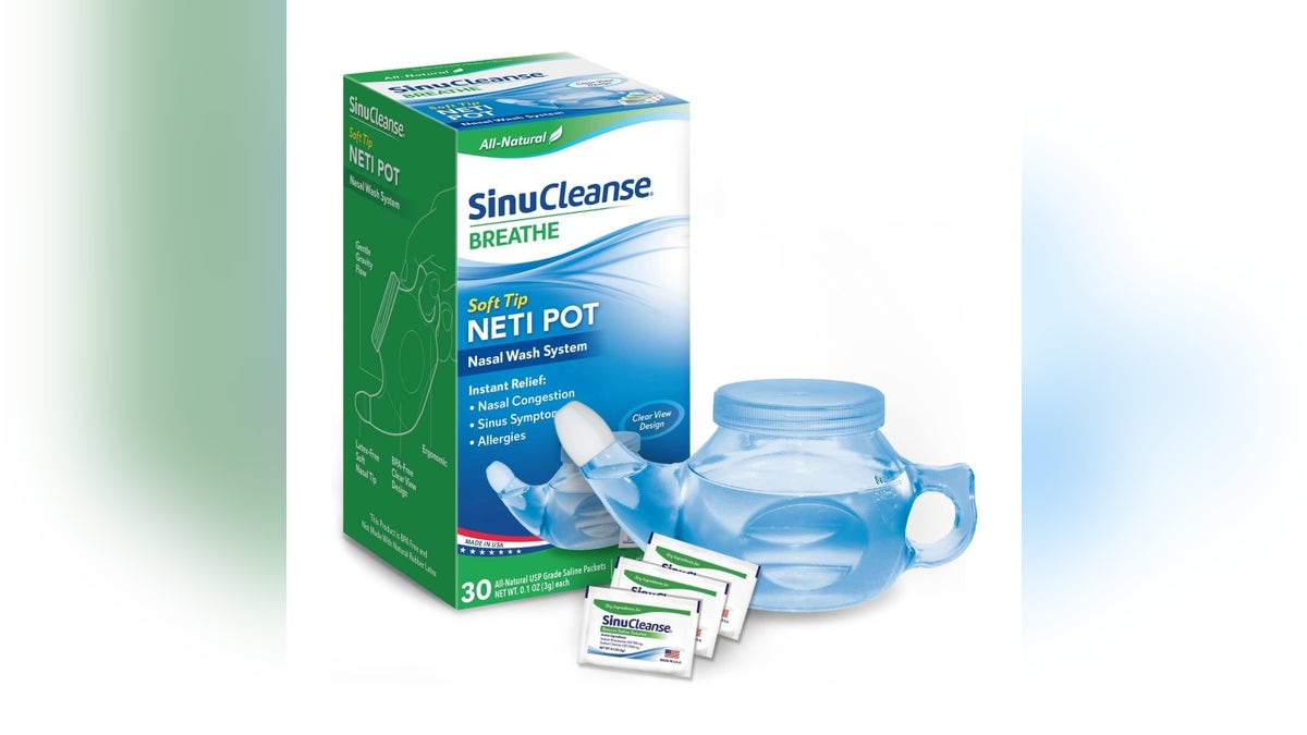 Clear out your sinuses with a neti pot.?