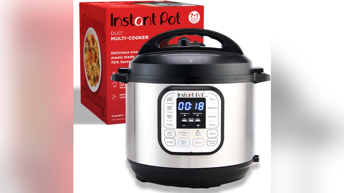 An Instant Pot cooks your meals in less than an hour.?