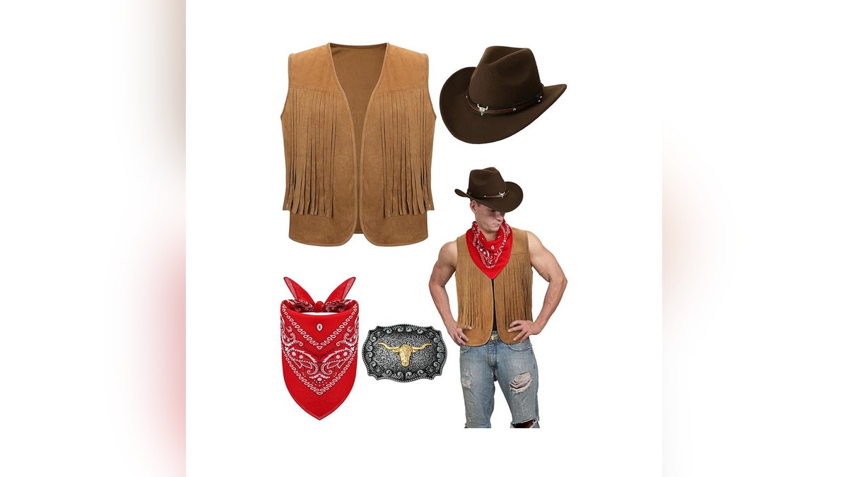 A cowboy costume is always cool. 