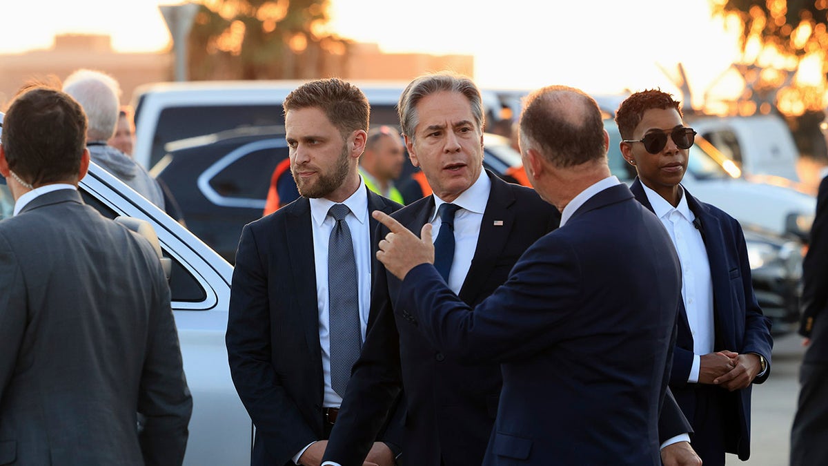 Llegada de Blinken a Tel Aviv 