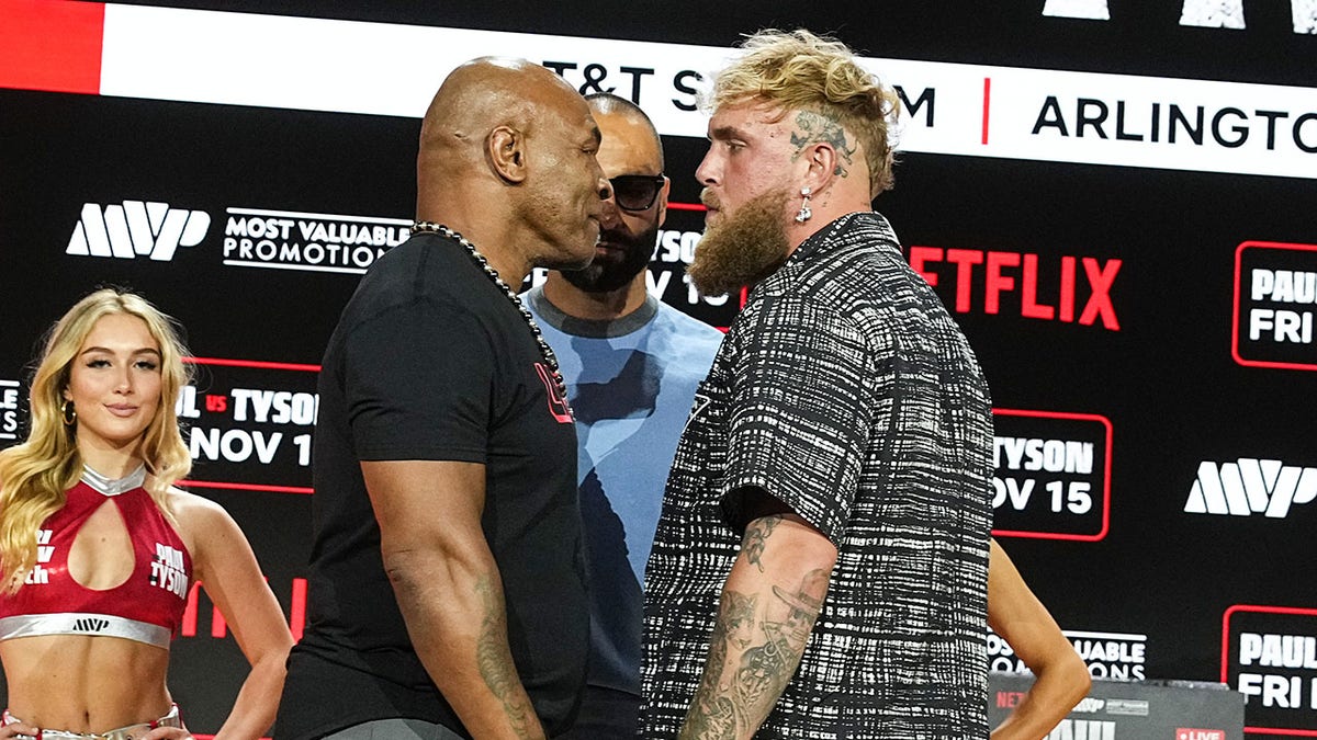 Mike Tyson y Jake Paul