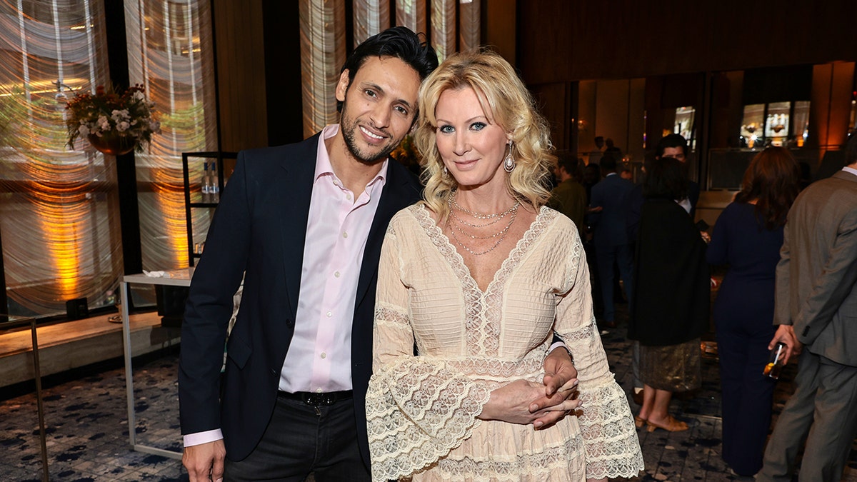 Ben Youcef and Sandra Lee posing together