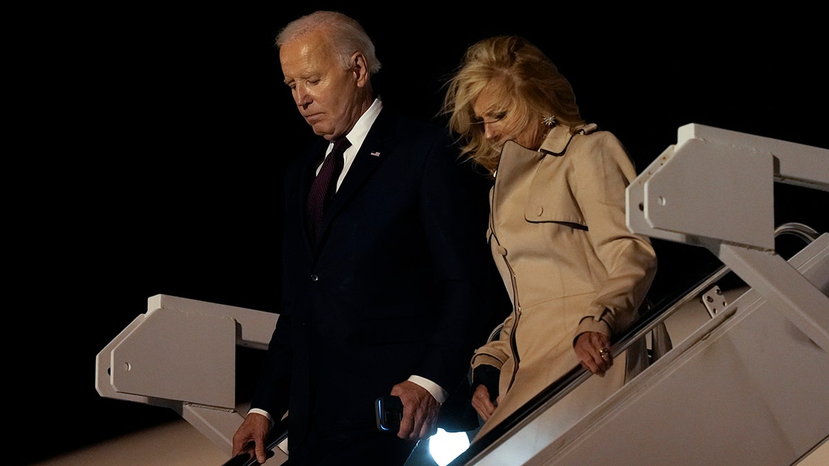 Biden returns to Delaware