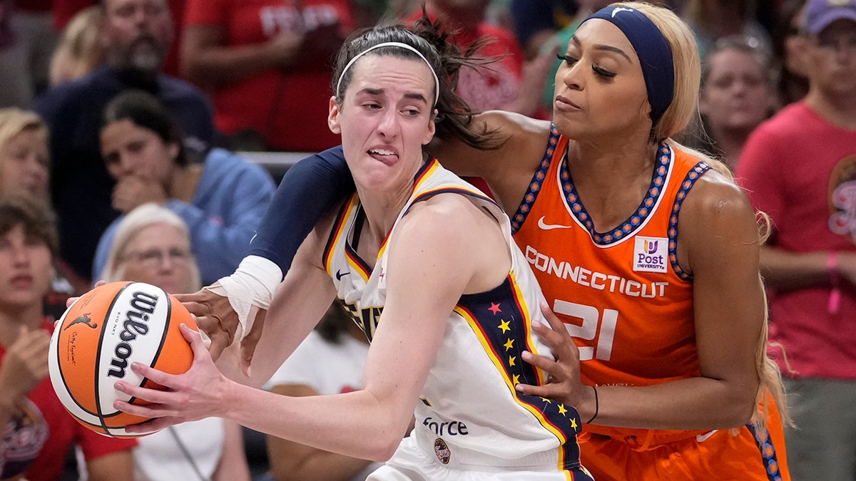 WNBA player who gave Caitlin Clark a black eye with fingernail explains  what happened: 'I didn't know' | Fox News