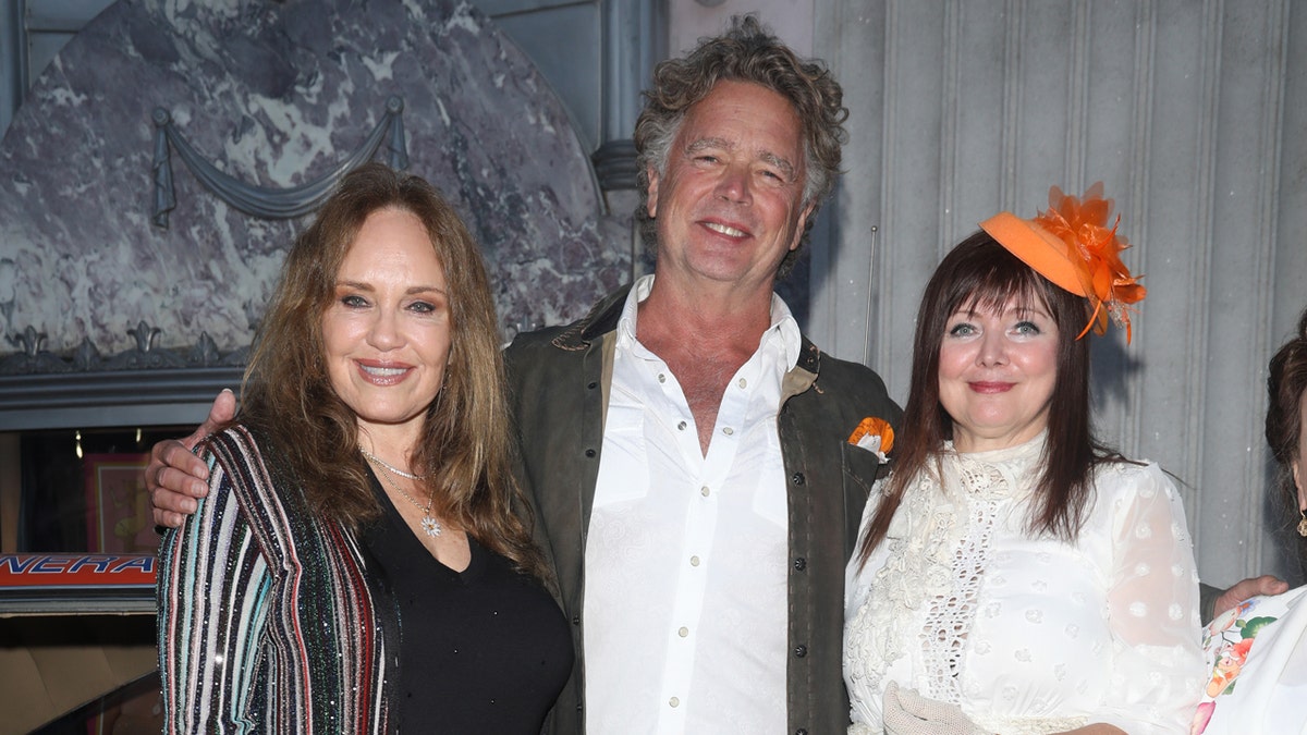 Catherine Bach with John Schneider and Dee Dee Sorvino