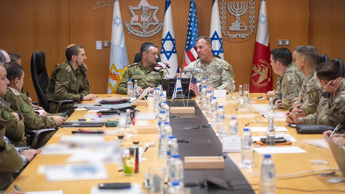 Army Gen. Michael Erik Kurilla met with the Chief of the General Staff, Lt. Gen. Halevi