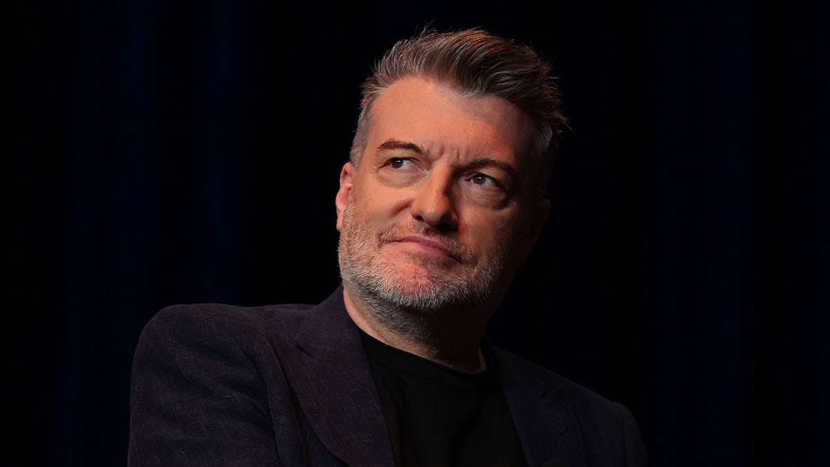 Primer plano de Charlie Brooker