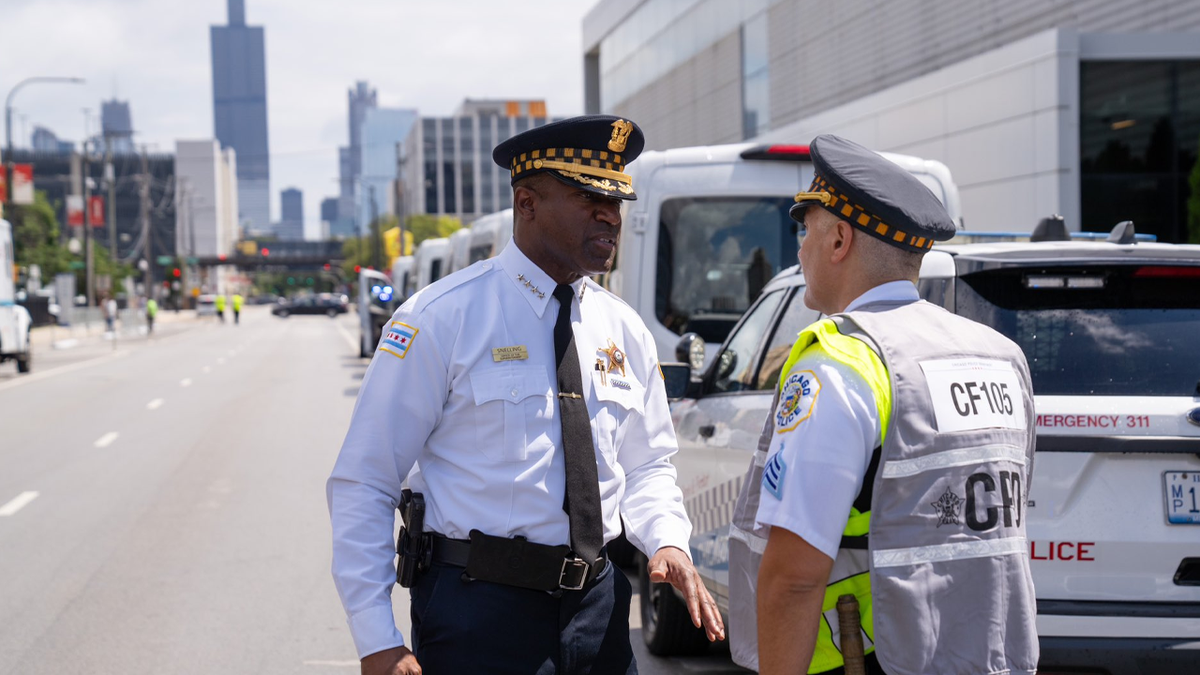 Chicago Police Superintendent Larry Snelling