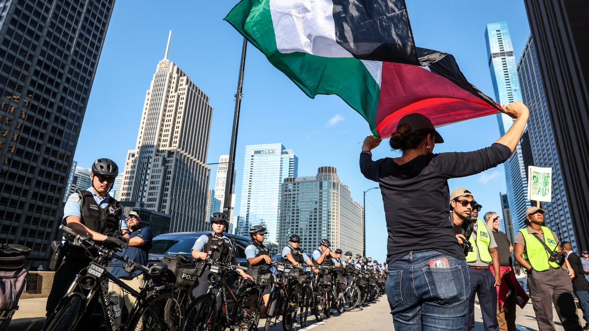 Protesta en Chicago