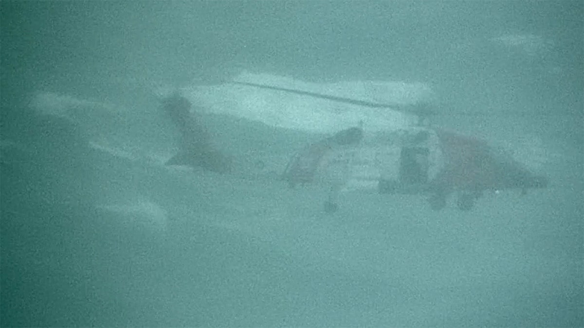 Coast guard helicopter