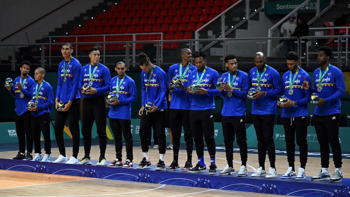 Colombian basketball players