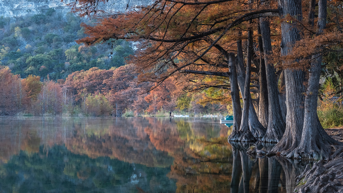 The Texas Hill Country is a great place to enjoy fall colors.