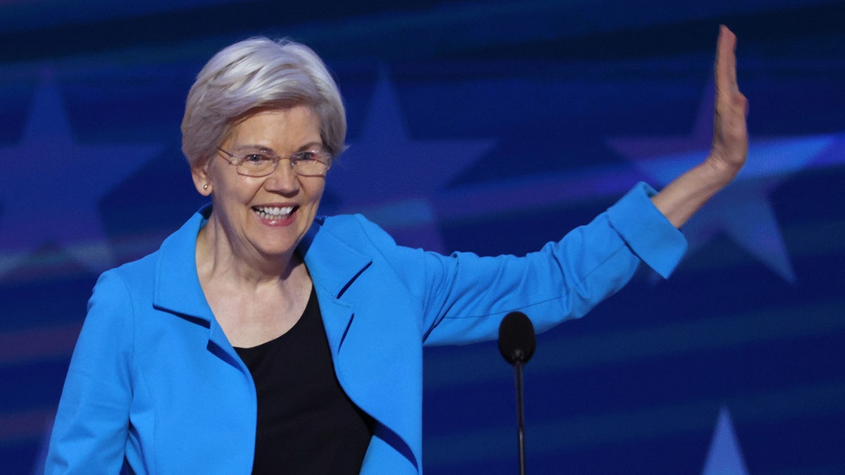 Elizabeth Warren takes the stage on the fourth day of the Democratic National Convention