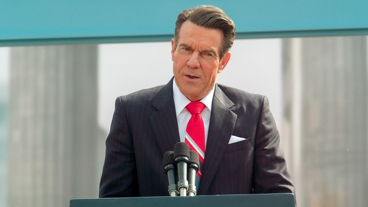 Dennis QUaid as Ronald Reagan