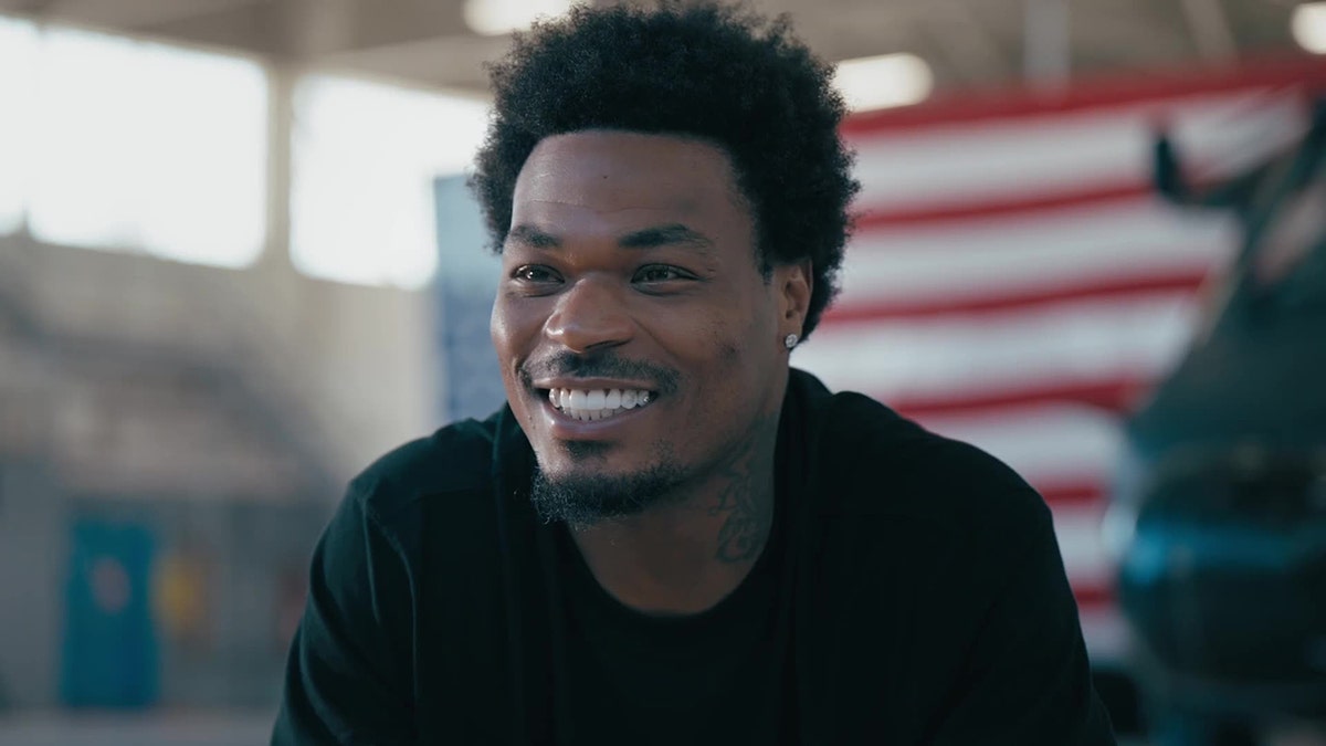 Derwin James smiles