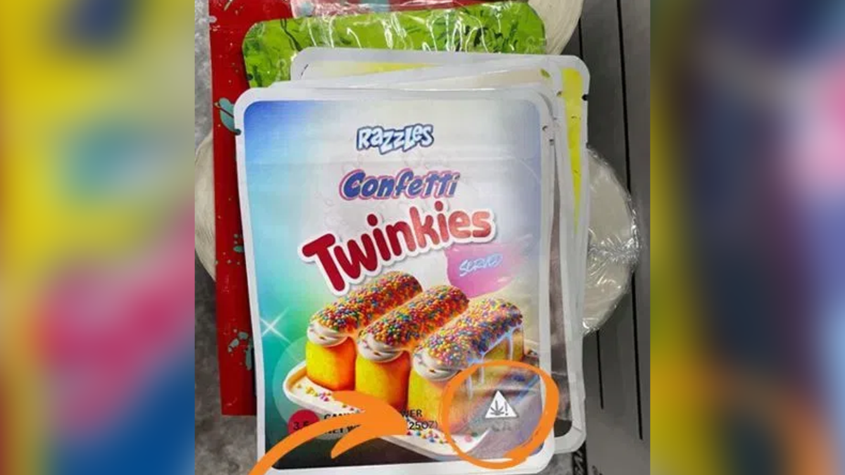 La imagen de la droga incautada se hizo pasar por Twinkies 